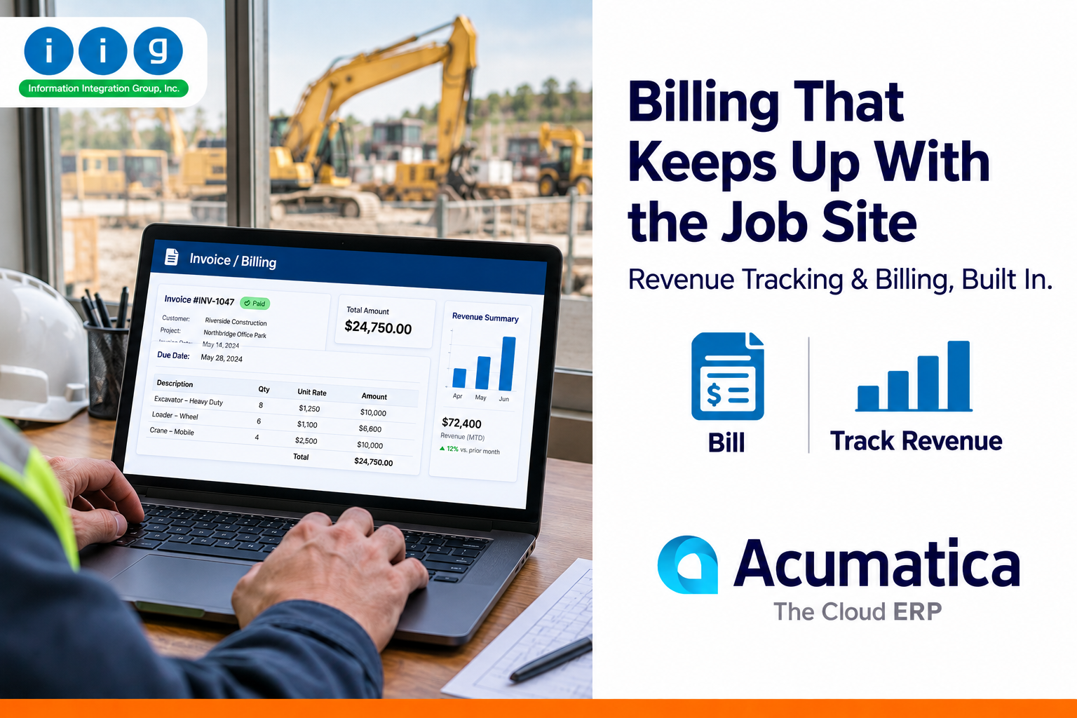 AcuFieldOps: Revenue Tracking & Billing