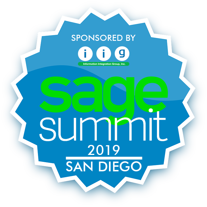 Visit IIG at Sage Summit San Diego
